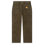 Canvas Double Knee Work Pant - Washed Moss Green