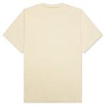 Scribbled Logo Tee - Stone