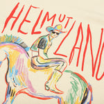 Scribbled Logo Tee - Stone