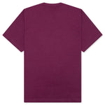 Scribble Logo Tee - Raspberry