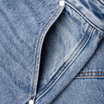 Cargo Denim Baggy Short - Bay Indigo