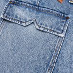 Cargo Denim Baggy Short - Bay Indigo