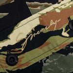 Camo Print Cargo Pants - Multicolored