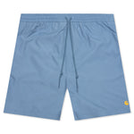 Chase Swim Trunks - Icy Water/Gold