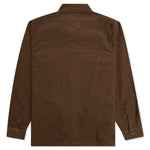 Dixon Shirt Jacket Rinsed - Hamilton Brown