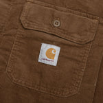 Dixon Shirt Jacket Rinsed - Hamilton Brown
