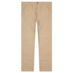 Double Knee Pant - Dusty Brown Rinsed