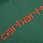 Hooded Carhartt Sweat - Bonsai/Brick