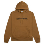 Hooded Carhartt Sweat - Hamilton Brown/Black