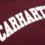 S/S University T-Shirt - Wine