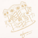 Feature x Wynn Carousel Crewneck - Cannoli Cream