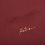 Feature x Wynn Carousel Tee - Oxblood