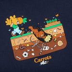 Carrots by Backyard Hoodie - Navy