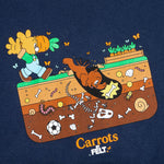 Carrots by Backyard Tee - Navy
