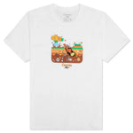 Carrots by Backyard Tee - White
