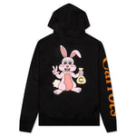 Cokane Rabbit Hoodie QS - Black