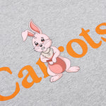 Cokane Rabbit Wordmark Tee QS - Athletic Heather