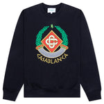 Casa Crest Embroidered Sweatshirt - Black