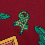 Casa Crest Printed T-Shirt - Red