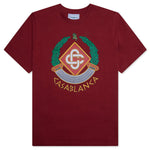 Casa Crest Printed T-Shirt - Red