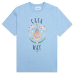 Casa Way T-Shirt - Pale Blue