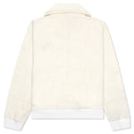 Caza Terry Track Jacket - Off White