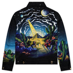 Cowboy De L'Espace Classic Denim Jacket - Printed Denim