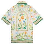 L'Arche Fleurie Silk Twill Shirt - Multi