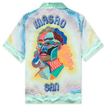 Masao San Cuban Collar S/S Shirt - Multi