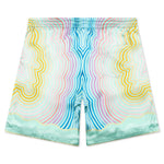 Masao San Silk Shorts w/ Drawstrings - Multi