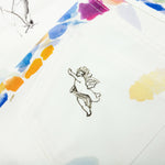 Printed Straight Leg Jeans - Work In Progress
