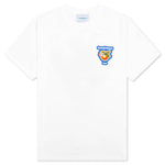 Radiating Orange T-Shirt - White