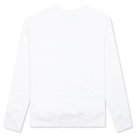 Tennis Court Chenille Embroidered Sweatshirt - White