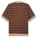 Boxy Viscose Shirt - Rust