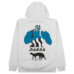 Cat Defense Hooded Sweatshirt - Heather Grey