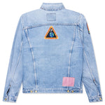 Charlatan Reversible Denim/Baseball Jacket - Indigo