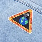 Charlatan Reversible Denim/Baseball Jacket - Indigo