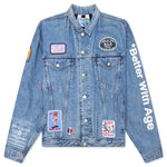 Charlatan Reversible Denim/Baseball Jacket - Indigo