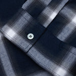 Check Button-up Shirt - Navy/Multi