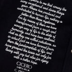 Chenille Embroidered Patchwork Bomber Jacket - Navy/Off-White