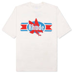 Chevron Eagle Tee - Vintage White