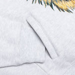 Chinatown Beware Sketch Hoodie - Ash Grey