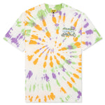 Chinatown Block Tie-Dye Tee - Spiral Tie-Dye