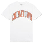 Chinatown Chinatown Peach Puff Arc T-Shirt - White