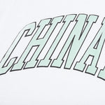 Chinatown Chinatown Seafoam Puff Arc T-Shirt - White