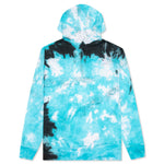Chinatown Dawg Lightning Arc Hoodie - Sky Blue Tie-Dye