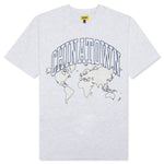 Chinatown Globe UV Arc Tee - Ash Gray