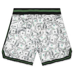 Chinatown Money Arc Basketball Shorts - Black