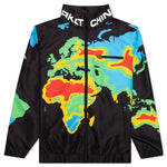 Chinatown Nylon Zip Jacket - Black