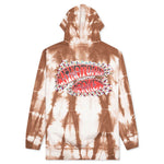 Chinatown Pop Rocket Tie-Dye Hoodie - Brown Tie-Dye